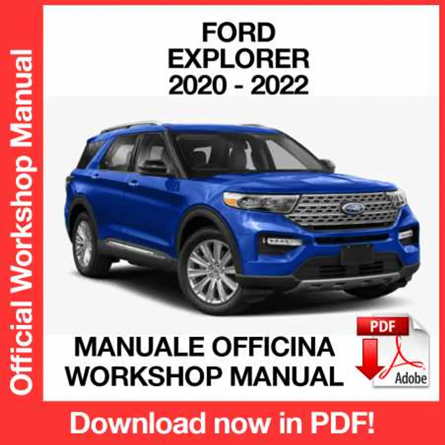 Ford Explorer (2020, 2021, 2022) (EN) Workshop Repair Manual FREE PDF Download 1