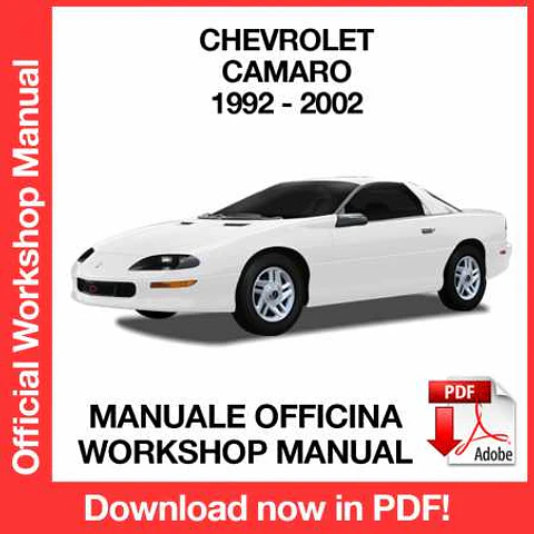 Chevrolet Camaro (1992, 1993, 1994, 1995, 1996, 1997) (EN) Workshop Repair Manual FREE PDF Download