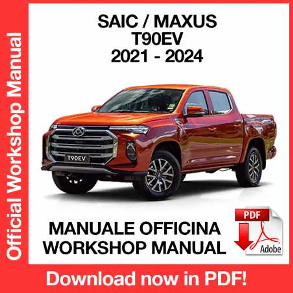 Saic Maxus T90EV (2021, 2022, 2023, 2024) (EN) Workshop Repair Manual FREE PDF Download 1