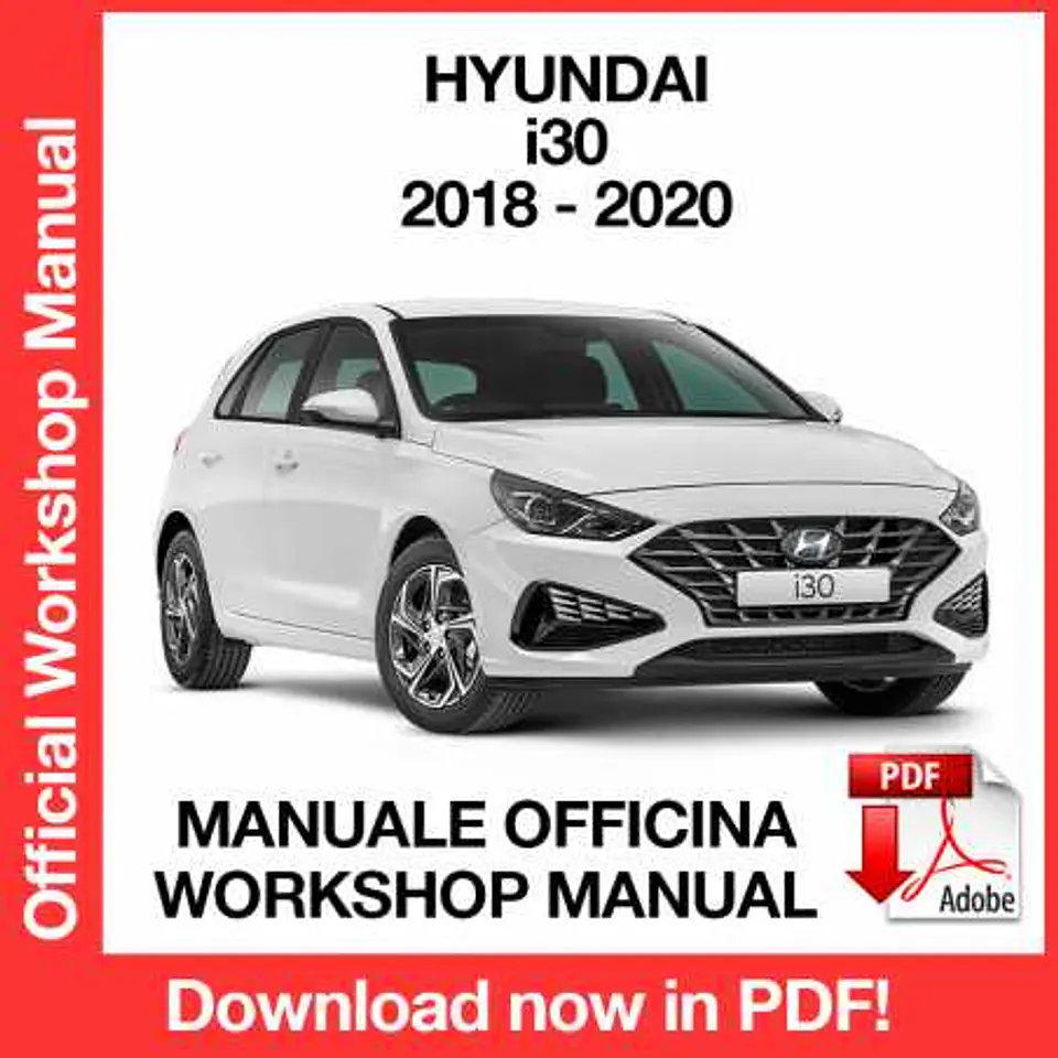 Hyundai Elantra (2018, 2019, 2020) (EN) Workshop Repair Manual FREE PDF Download 1