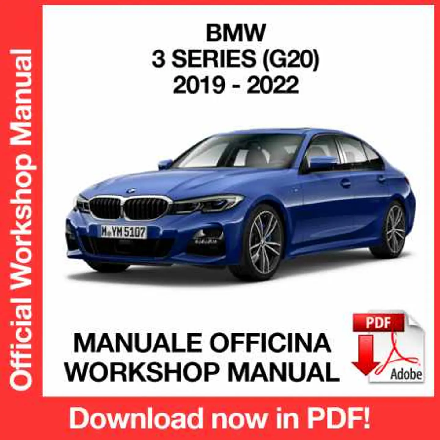 BMW 3 Series G20 (2019, 2020, 2021, 2022) (EN) Workshop Repair Manual FREE PDF Download 1