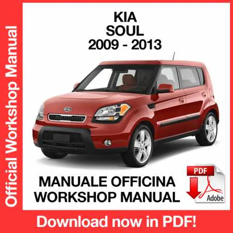 Kia Soul (2009, 2010, 2011, 2012, 2013) (EN) Workshop Repair Manual FREE PDF Download 1