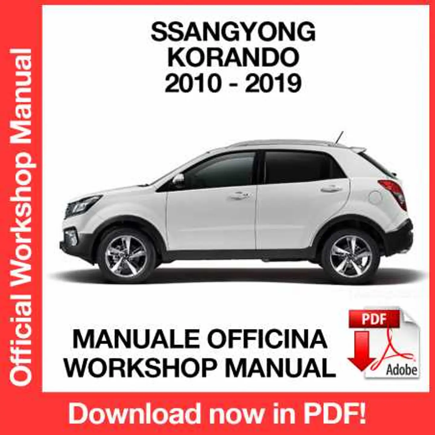 Ssangyong Korando C200 (2010, 2011, 2012, 2013) (EN) Workshop Repair Manual FREE PDF Download 1