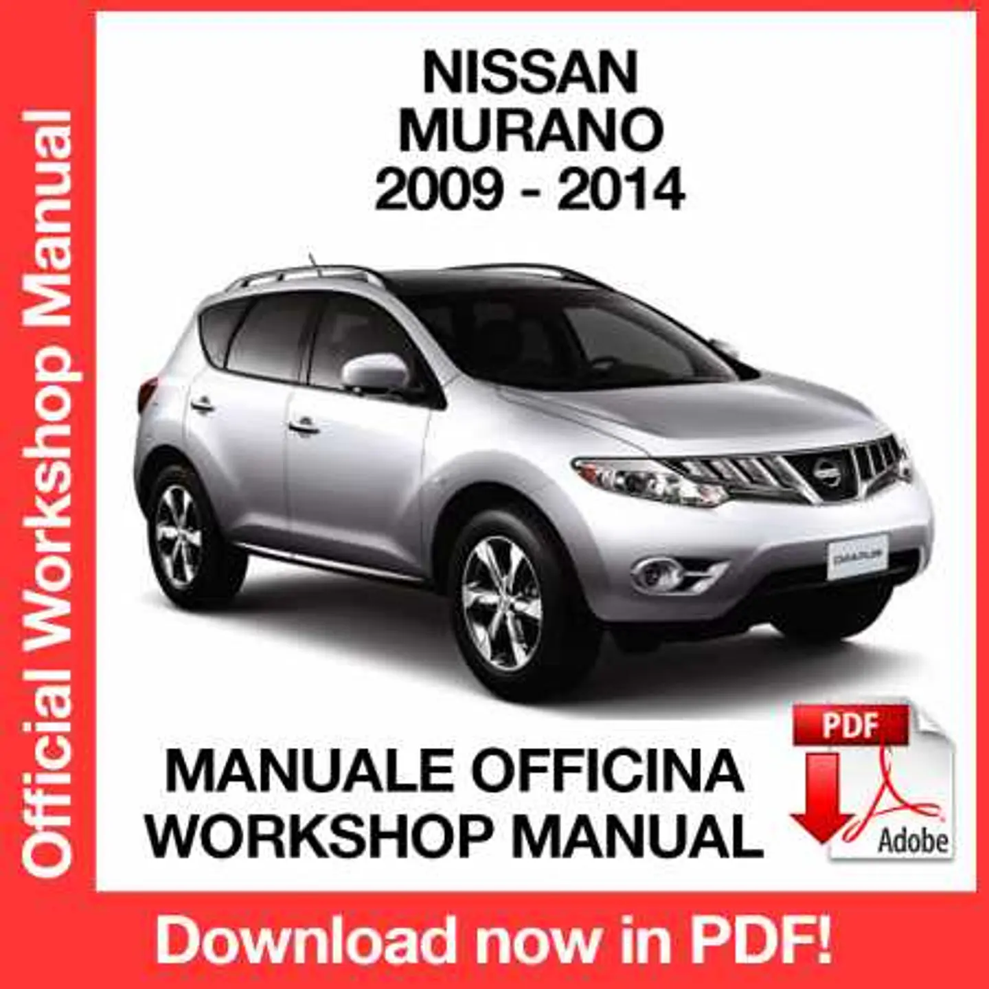 Nissan Murano Z51 (2009, 2010, 2011, 2012, 2013, 2014) (EN) Workshop Repair Manual FREE PDF Download 1