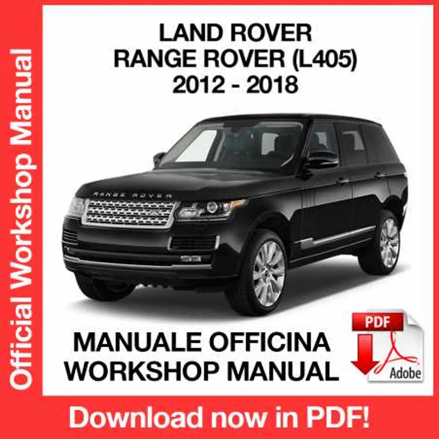 Land Rover Range Rover L405 (2012, 2013, 2014, 2015) (EN) Workshop Repair Manual FREE PDF Download 1