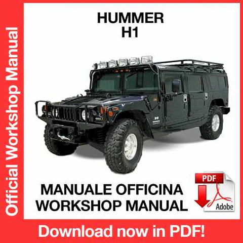 Hummer H1 (EN) Workshop Repair Manual FREE PDF Download