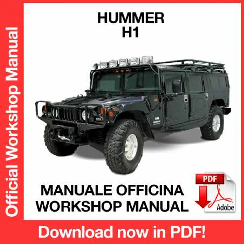 Hummer H1 (EN) Workshop Repair Manual FREE PDF Download 1