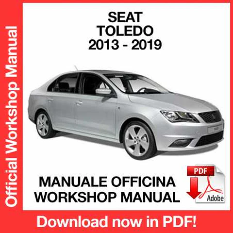 Seat Toledo KG (2013, 2014, 2015, 2016, 2017, 2018, 2019) (EN) Workshop Repair Manual FREE PDF Download