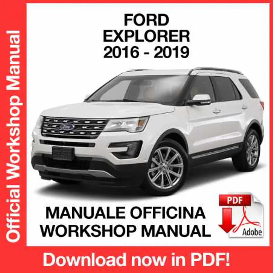 Ford Explorer (2016, 2017, 2018, 2019) (EN) Workshop Repair Manual FREE PDF Download 1