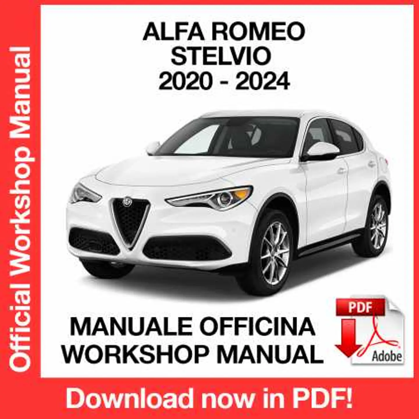 Alfa Romeo STELVIO (2020, 2021, 2022, 2023, 2024) (EN) Workshop Repair Manual FREE PDF Download 1