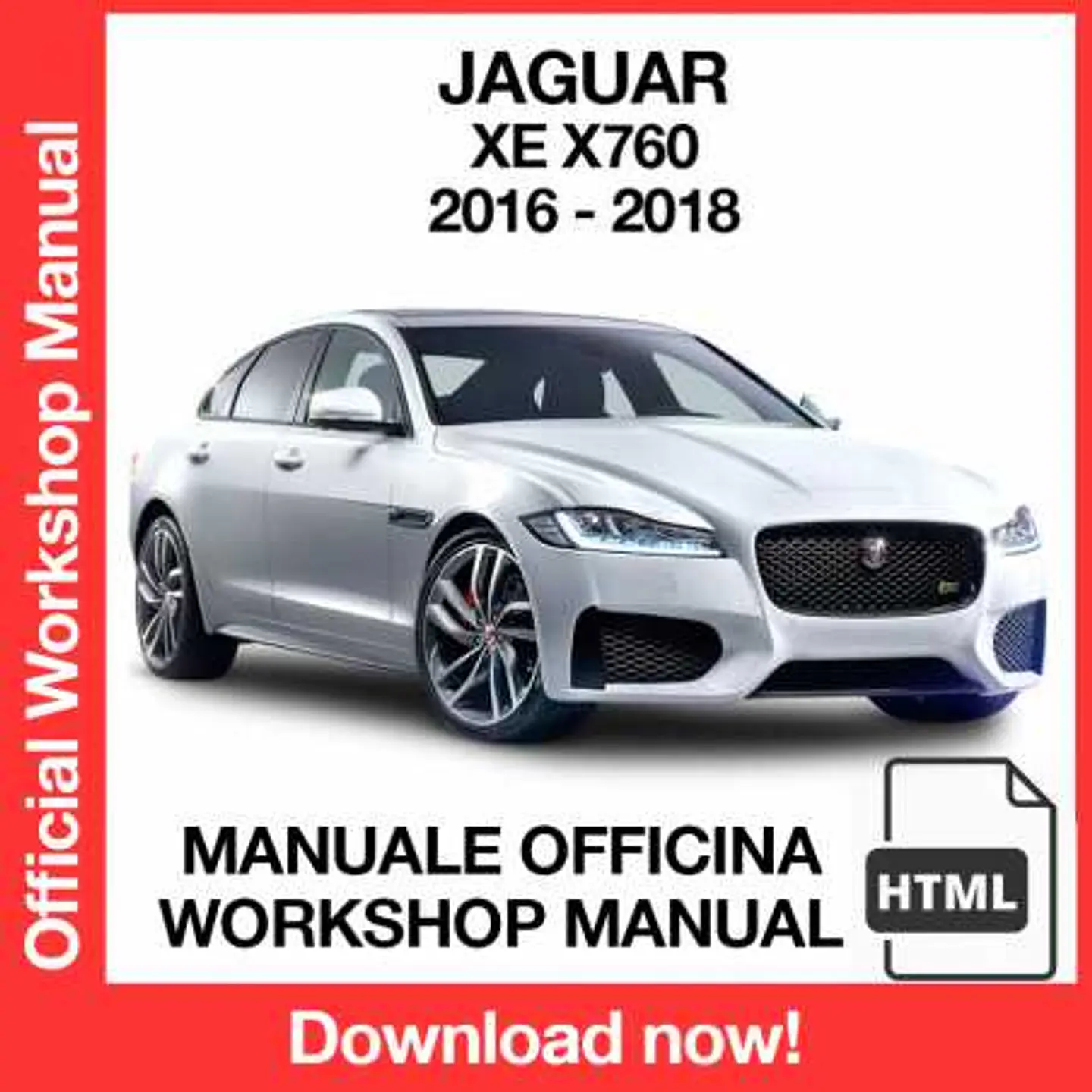 Jaguar XE X760 (2016, 2017, 2018) (EN) Workshop Repair Manual FREE PDF Download 1