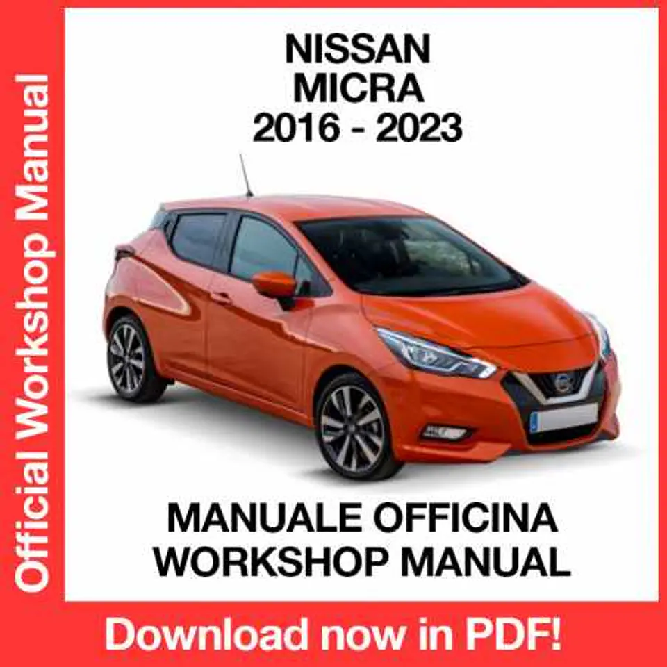 Nissan Micra K14 (2016, 2017, 2018, 2019, 2020, 2021, 2022, 2023) (EN) Workshop Repair Manual FREE PDF Download 1