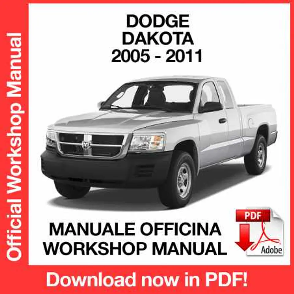 Dodge Dakota (2005, 2006, 2007, 2008, 2009, 2010, 2011) (EN) Workshop Repair Manual FREE PDF Download 1