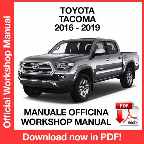 Toyota Tacoma (2016-2017-2018-2019) (EN) Workshop Repair Manual FREE PDF Download