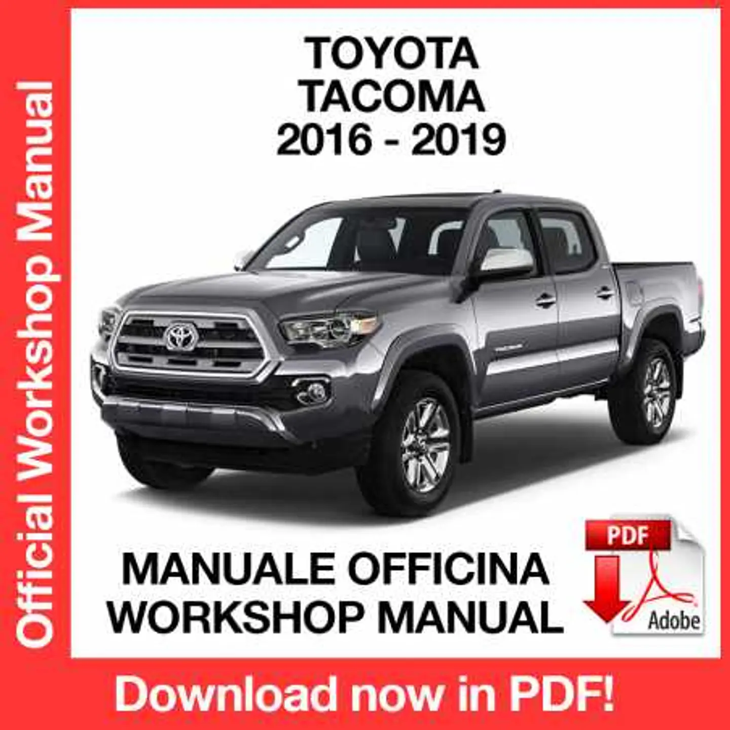 Toyota Tacoma (2016-2017-2018-2019) (EN) Workshop Repair Manual FREE PDF Download 1