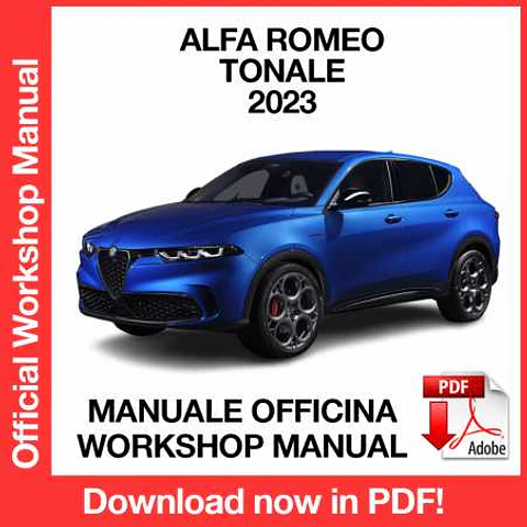 Alfa Romeo Tonale (2023) (EN) Workshop Repair Manual FREE PDF Download