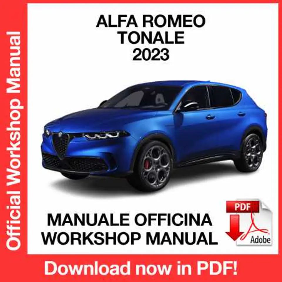 Alfa Romeo Tonale (2023) (EN) Workshop Repair Manual FREE PDF Download 1