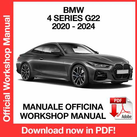 BMW 4 Series G22 (2020, 2021, 2022, 2023, 2024) (EN) Workshop Repair Manual FREE PDF Download