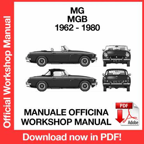 MG MGB (1962, 1963, 1964, 1965, 1966, 1967, 1968, 1969,1970) (EN) Workshop Repair Manual FREE PDF Download