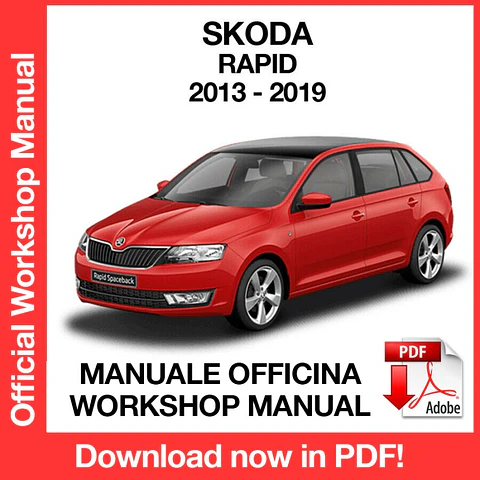 Skoda Rapid (2013, 2014, 2015, 2016, 2017, 2018, 2019) (EN) Workshop Repair Manual FREE PDF Download
