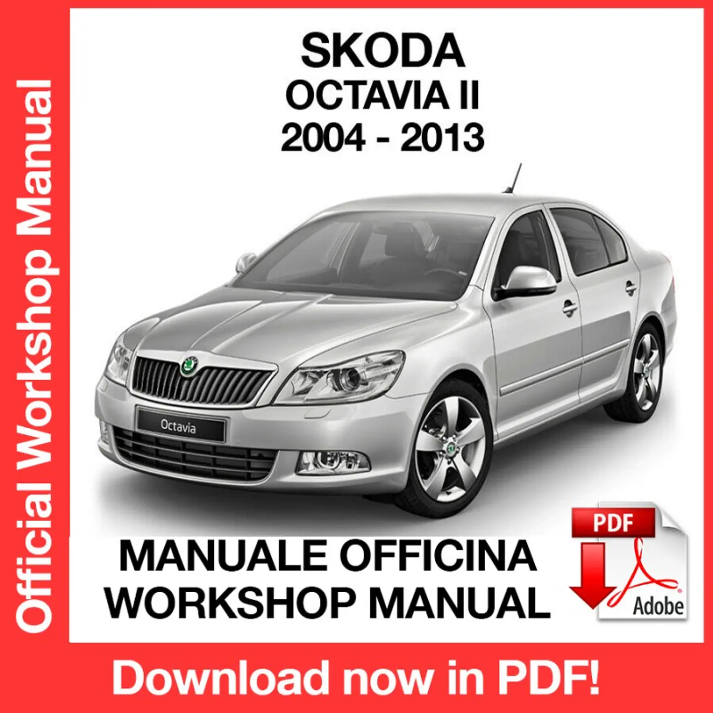 Skoda Octavia MK2 (2004, 2005, 2006, 2007, 2008) (EN) Workshop Repair Manual FREE PDF Download 1