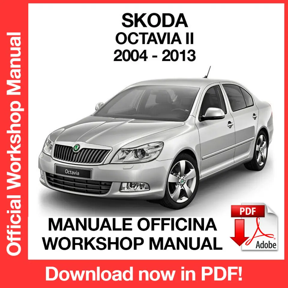 Skoda Octavia MK2 (2004, 2005, 2006, 2007, 2008) (EN) Workshop Repair Manual FREE PDF Download 1