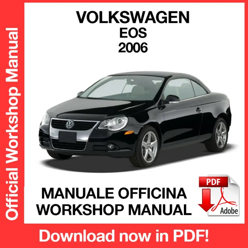 Volkswagen Eos (2006) (EN) Workshop Repair Manual FREE PDF Download 1