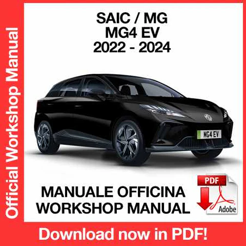 Saic MG MG4 Ev (2022, 2023, 2024) (EN) Workshop Repair Manual FREE PDF Download