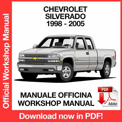 Chevrolet Silverado (1998, 1999, 2000, 2001, 2002, 2003, 2004, 2005) (EN) Workshop Repair Manual FREE PDF Download