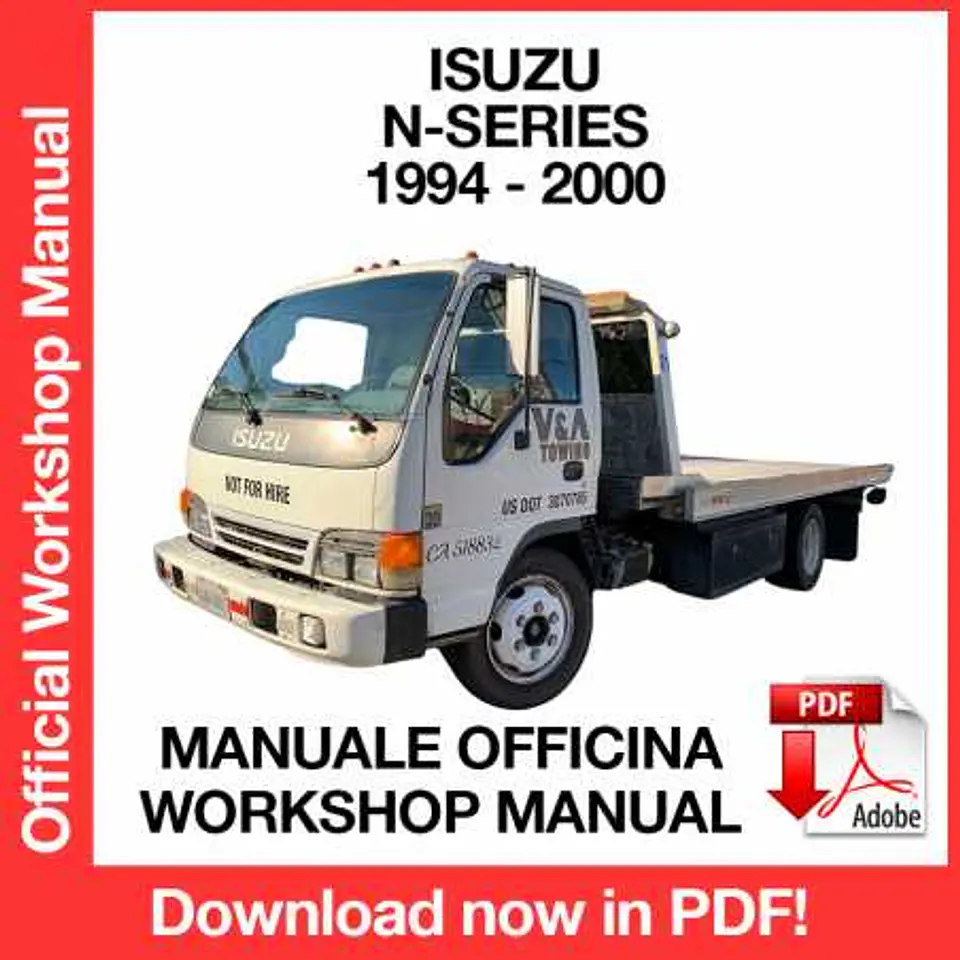 Isuzu N-Series (1994, 1995, 1996, 1997, 1998, 1999, 2000) (EN) Workshop Repair Manual FREE PDF Download 1