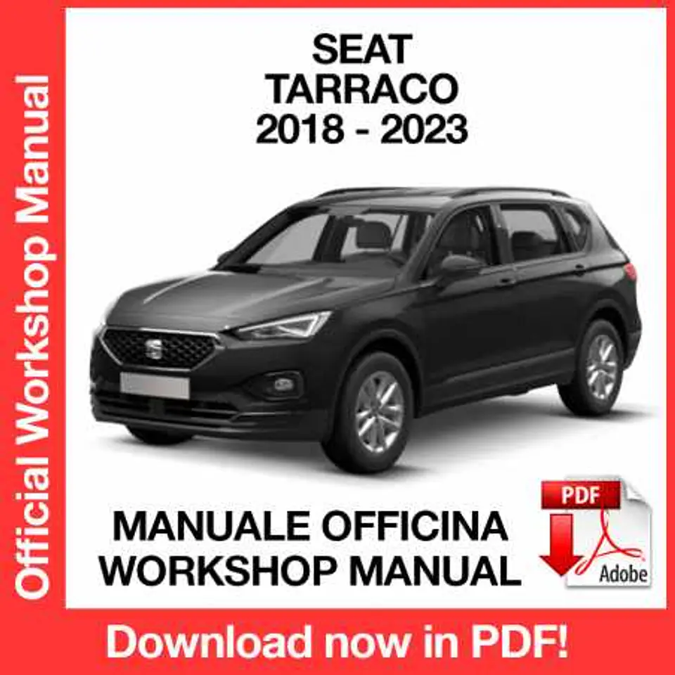 Seat Tarraco (2018, 2019, 2020, 2021, 2022, 2023) (EN) Workshop Repair Manual FREE PDF Download 1