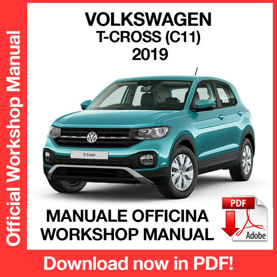 Volkswagen T-Cross (2019-2020) (EN) Workshop Repair Manual FREE PDF Download 1