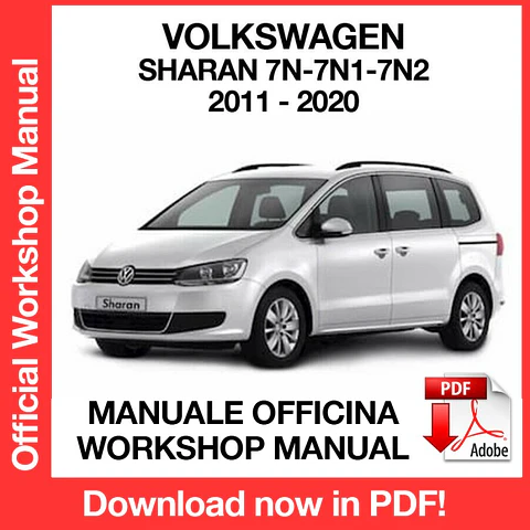 Volkswagen Sharan (2011-2012-2013-2014-2015 ) (EN) Workshop Repair Manual FREE PDF Download