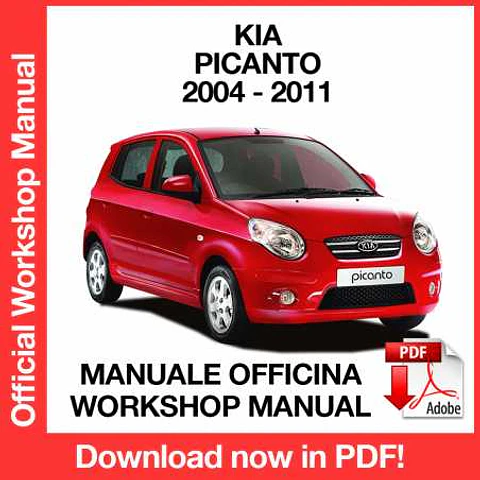 Kia Picanto (2204, 2005, 2006, 2007, 2008, 2009, 2010, 2011) (EN) Workshop Repair Manual FREE PDF Download