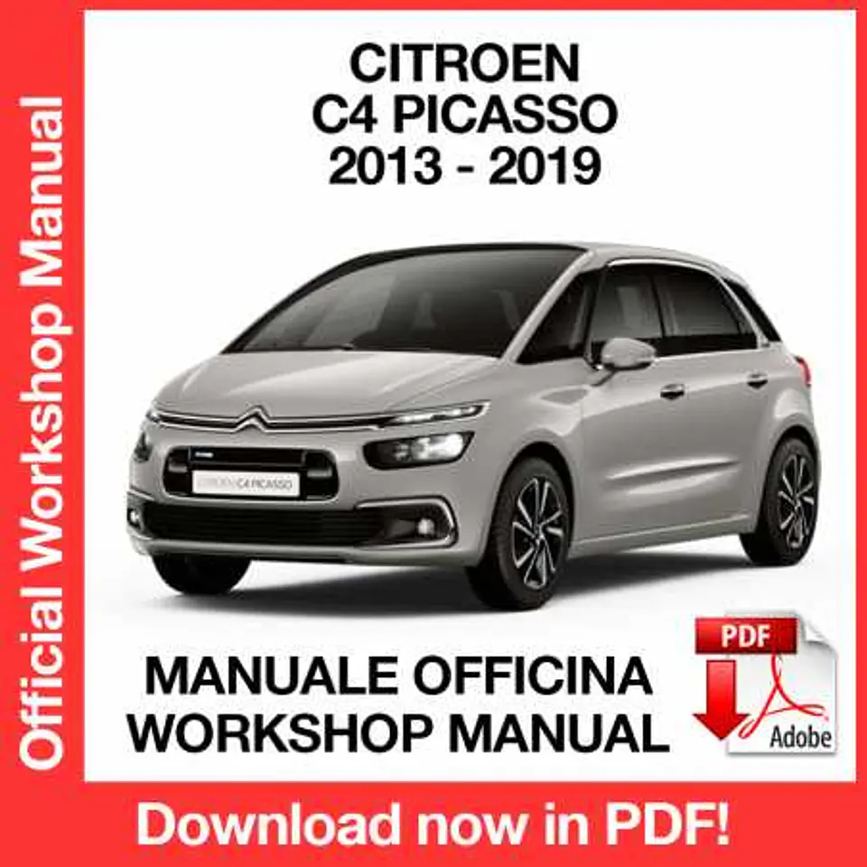 Citroen C4 Picasso (2013, 2014, 2015, 2016, 2017, 2018, 2019) (EN) Workshop Repair Manual FREE PDF Download 1