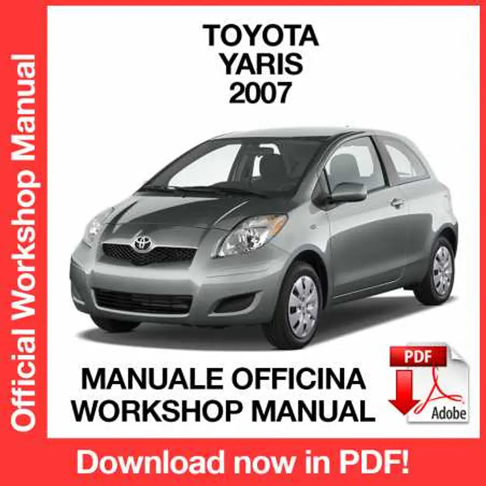 Toyota Yaris (2007) (EN) Workshop Repair Manual FREE PDF Download 1