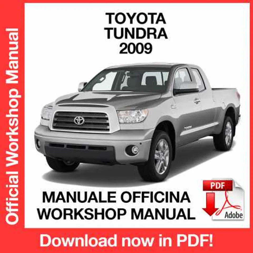 Toyota Tundra (2009) (EN) Workshop Repair Manual FREE PDF Download 1
