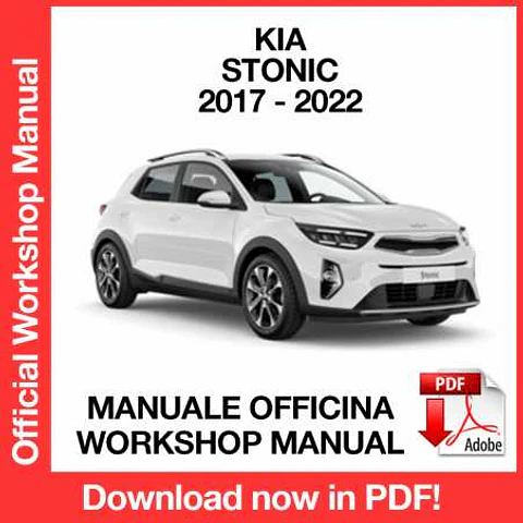 Kia Stonic (2017, 2018, 2019, 2020, 2021, 2022) (ITA) Workshop Repair Manual FREE PDF Download