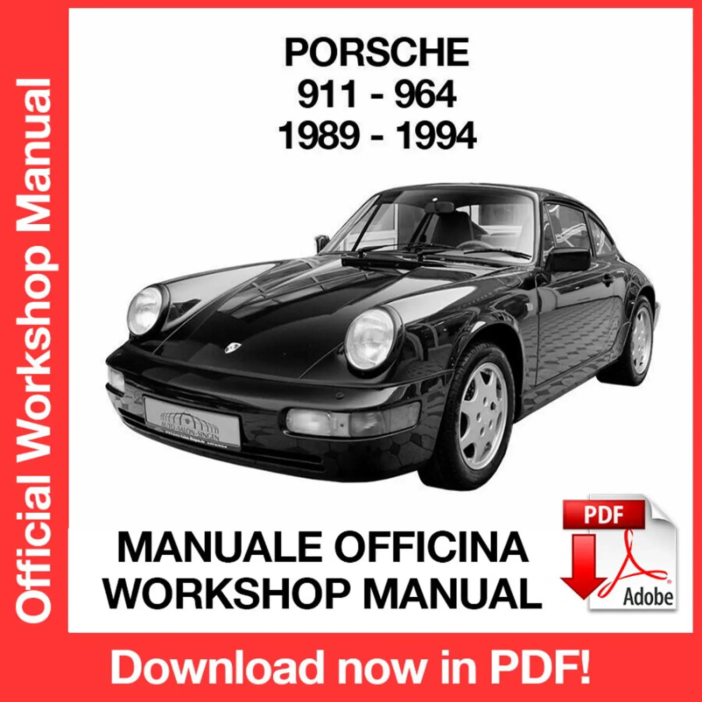 Porsche 911 964 (1989, 1990, 1991, 1992, 1993, 1994) (EN) Workshop Repair Manual FREE PDF Download 1