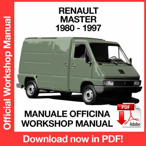 Renault Master I (1980, 1981, 1982, 1983, 1984, 1985, 1986, 1987) (EN) Workshop Repair Manual FREE PDF Download