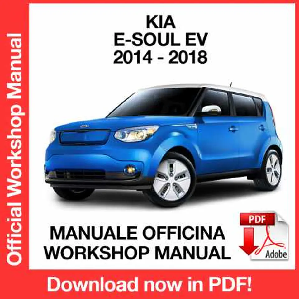 Kia E Soul Ev (2014, 2015, 2016, 2017, 2018) (EN) Workshop Repair Manual FREE PDF Download 1