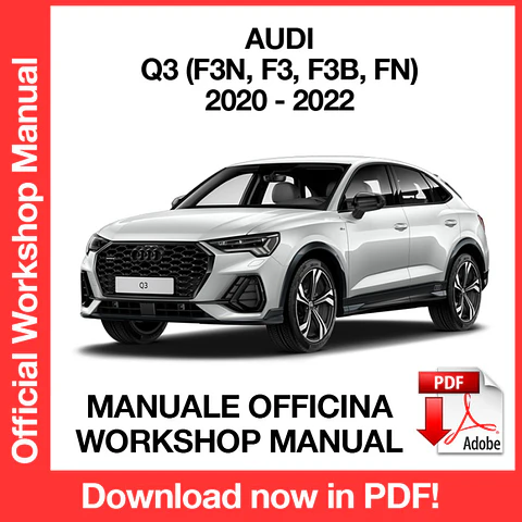 AUDI Q3 F3N (2020, 2021, 2022) (EN) Workshop Repair Manual FREE PDF Download