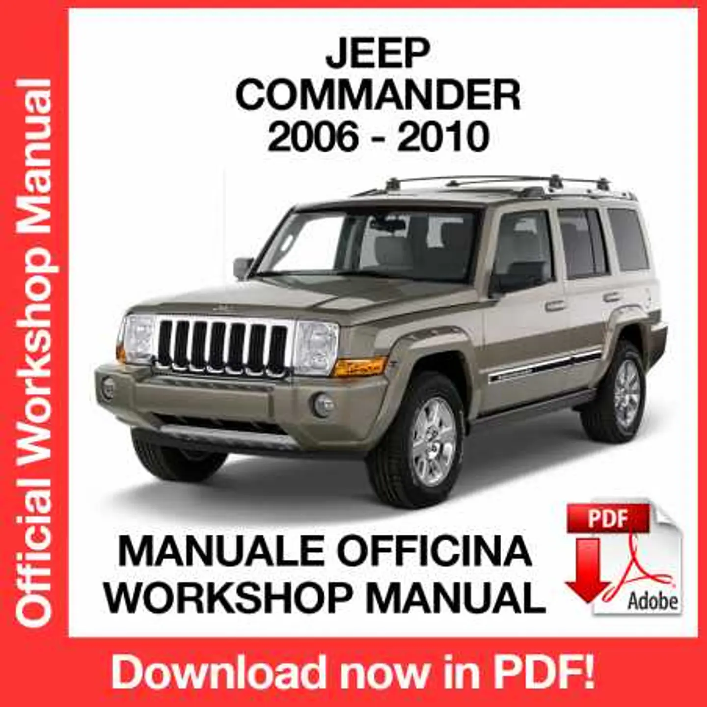 Jeep Commander XK (2006, 2007, 2008, 2009, 2010) (EN) Workshop Repair Manual FREE PDF Download 1