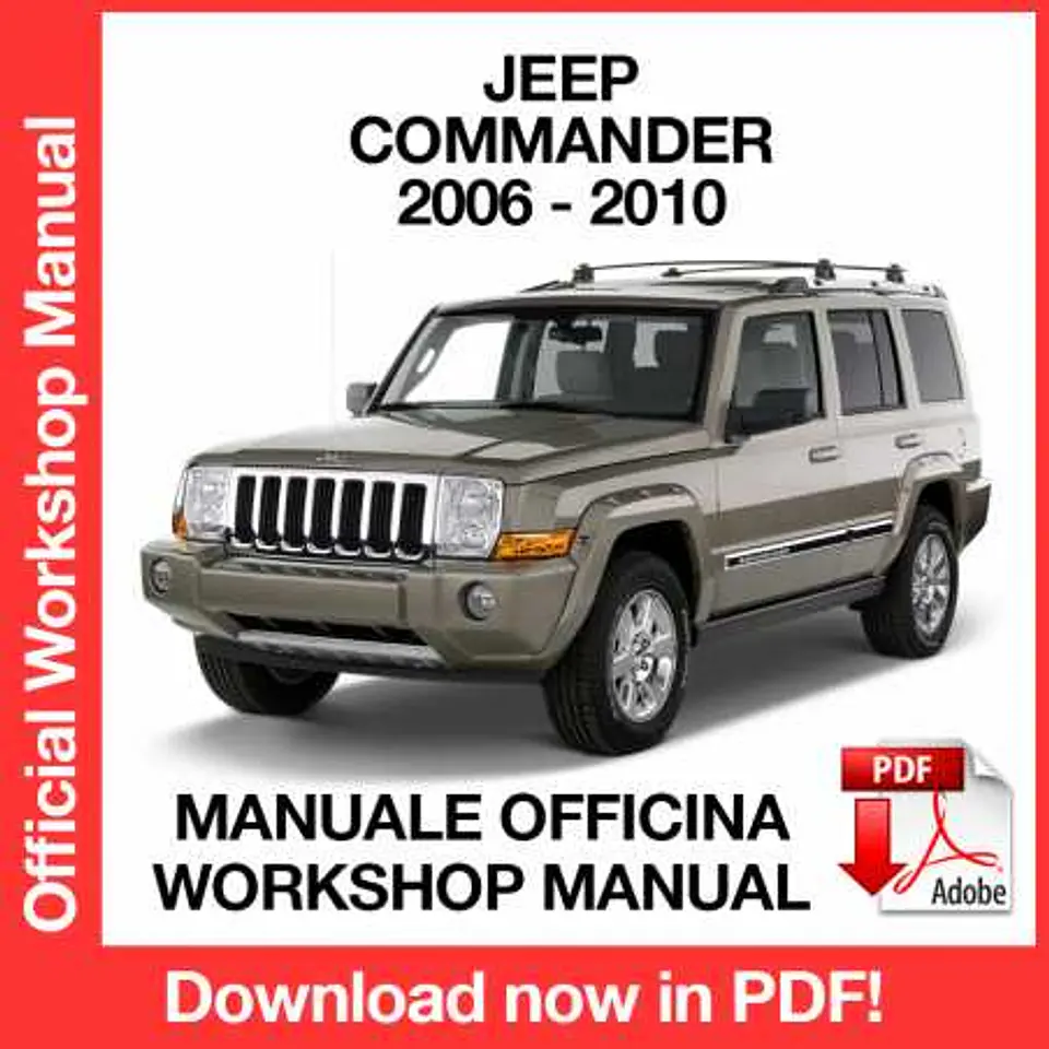 Jeep Commander XK (2006, 2007, 2008, 2009, 2010) (EN) Workshop Repair Manual FREE PDF Download 1