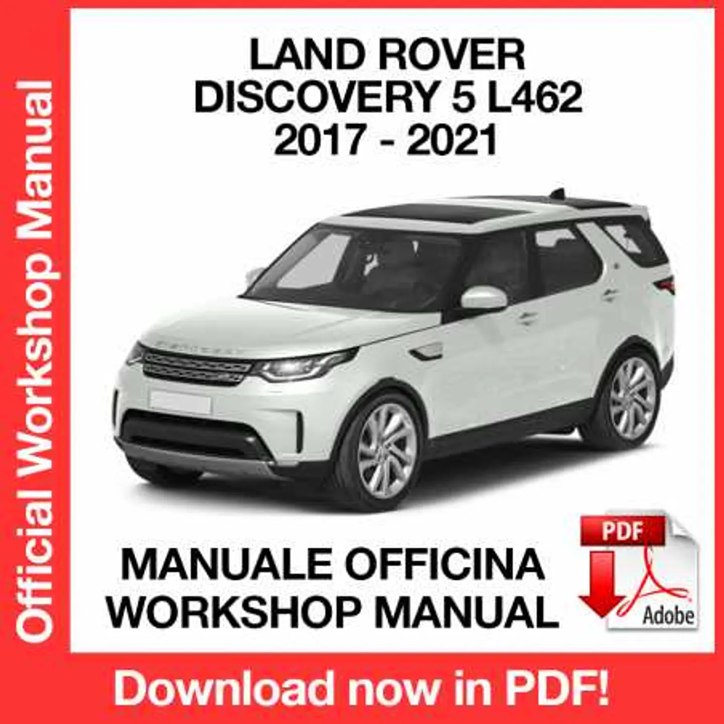 Land Rover Discovery 5 L462 (2017, 2018, 2019, 2020, 2021) (EN) Workshop Repair Manual FREE PDF Download 1