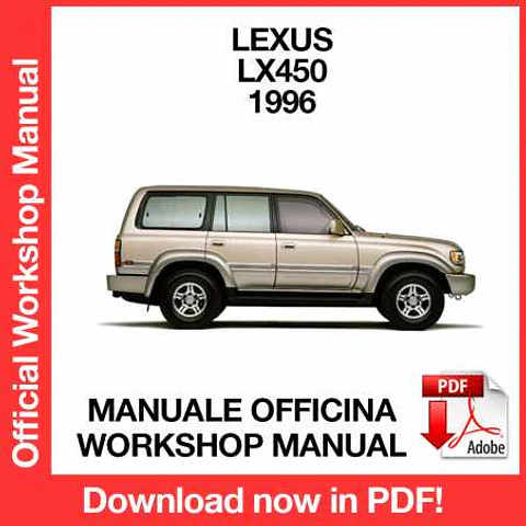 Lexus LX450 (1996) (EN) Workshop Repair Manual FREE PDF Download