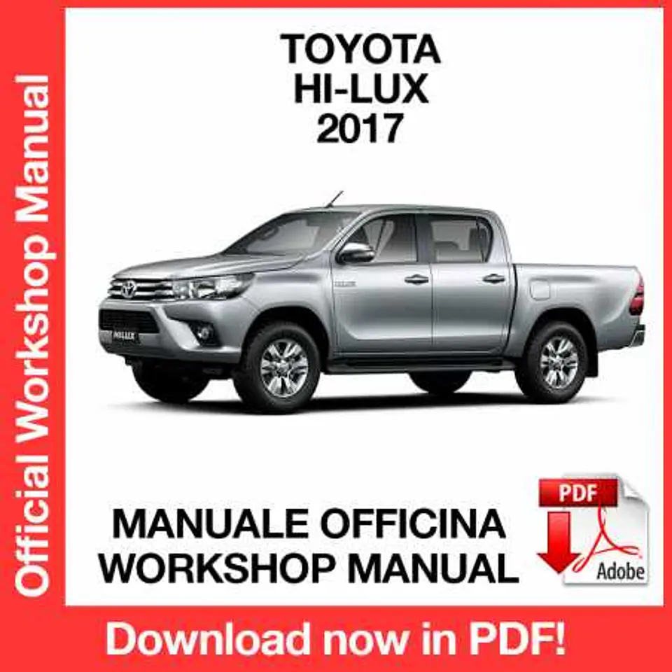 Toyota Hi-Lux (2017) (EN) Workshop Repair Manual FREE PDF Download 1