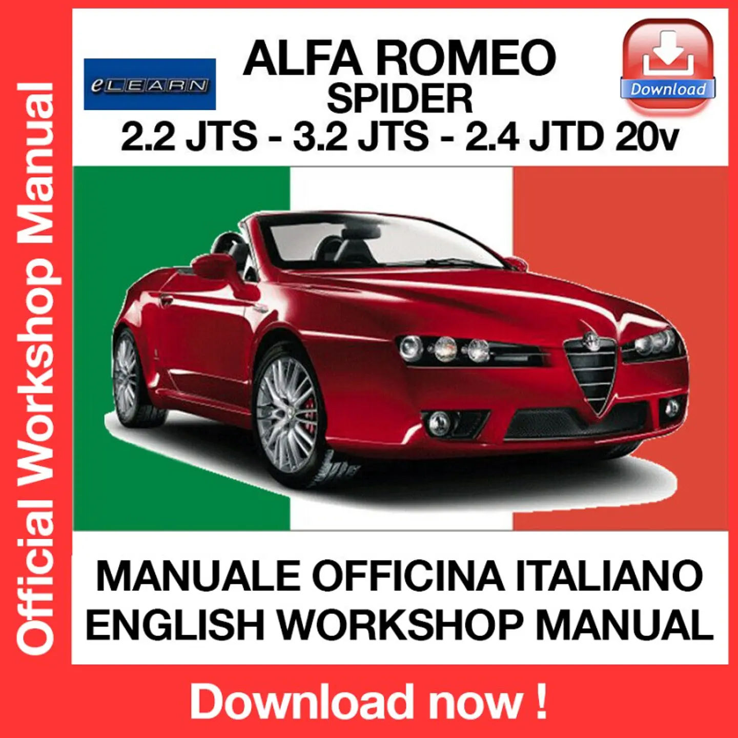 ALFA ROMEO SPIDER (ITA) (EN) Workshop Repair Manual FREE PDF Download 1