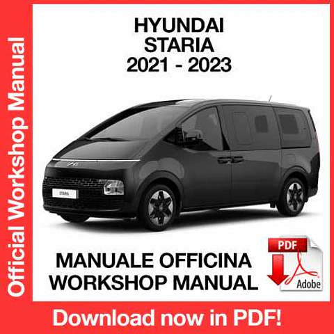 Hyundai Staria (2021, 2022, 2023) (EN) Workshop Repair Manual FREE PDF Download