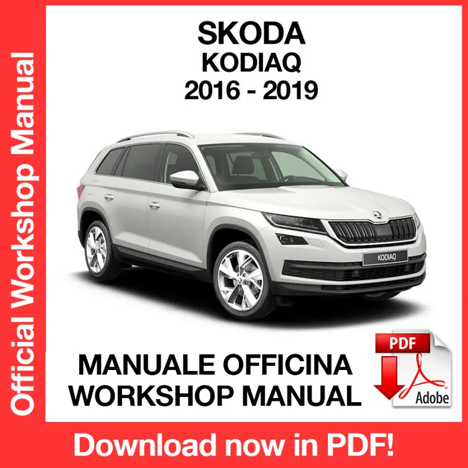 Skoda KODIAQ (2016, 2017, 2018, 2019) (EN) Workshop Repair Manual FREE PDF Download 1
